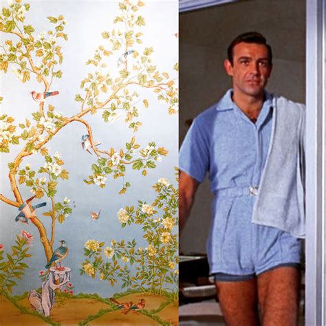 Pin By Mark D Sikes On Chinoiserie Terry Cloth Romper Sean Connery