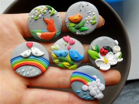 Polymer Clay Project Ideas Polymer Clay Crafts Polymer Clay Magnet