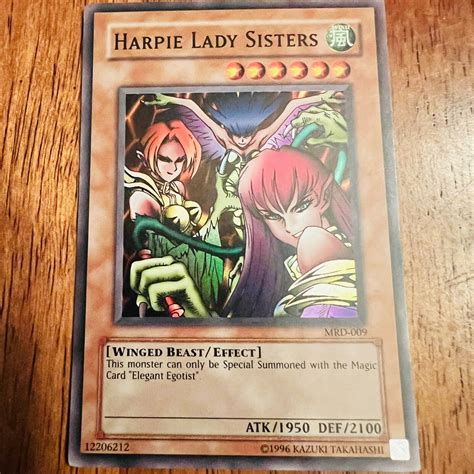 Mavin Harpie Lady Sisters Mrd 009 Holo Yugioh Card Unlimited Nm Super Rare