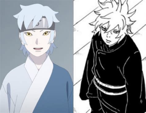 Boruto Two Blue Vortex All Character Design Changes After Timeskip