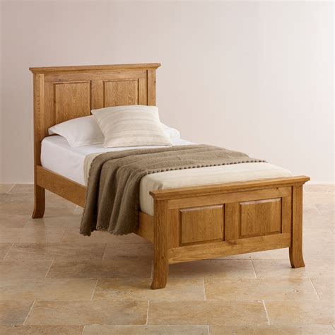 Get great deals on oak beds and bed frames. Solid Brushed Oak Single Bed