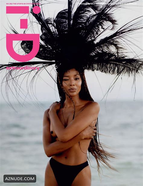 Naomi Campbell Sexy And Nude Magazine Photoshoot By Luis