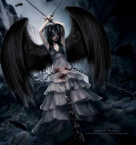 Dark Fallen Angel Beautiful Dark Art Dark Fantasy Art Angel Art