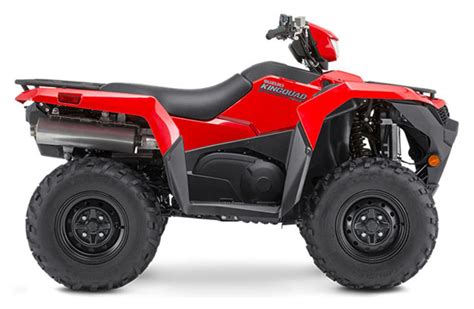 New 2022 Suzuki Kingquad 750axi Atvs In Houston Tx Flame Red