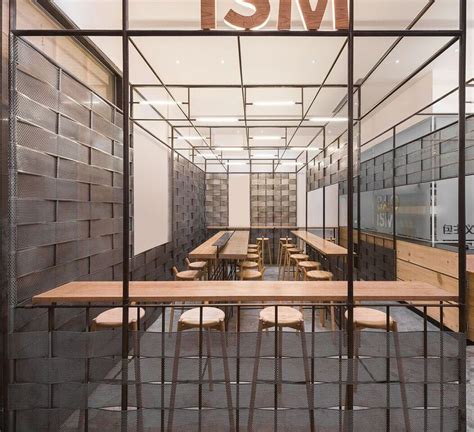 3d Grids Storiesondesignbyyellowtrace Resturant Interior