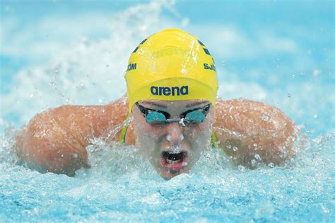 Sjöström Ends Hosszús 28 Win Streak At 100m Individual Medley At