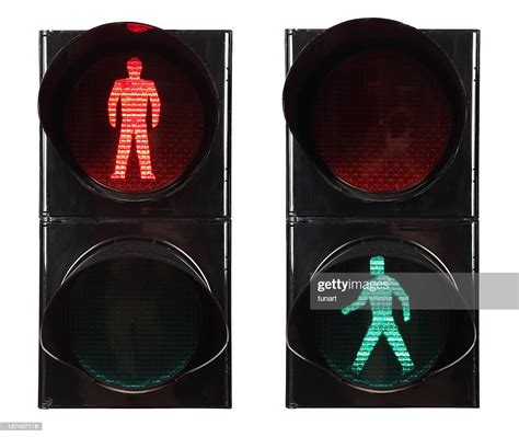 Walk Signal High Res Stock Photo Getty Images