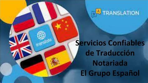 PPT Servicios Confiables de Traducción Notariada PowerPoint