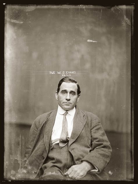 When a photo has an identifiable person in it, that person may have rights to. Mug shot of William Joseph Evans, 26 May 1921, Central ...