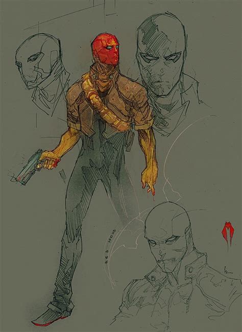 The Dc Comics Sketch Gallery Of Redesigned Characters From The New 52