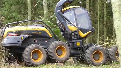 Ponsse Scorpion King Cutting Down Trees Forestry Equipment