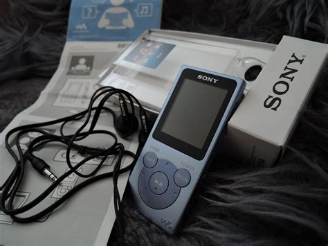 Плеер Sony Nw E394 синий — купить в интернет магазине ОНЛАЙН ТРЕЙДРУ