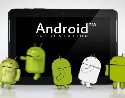 You can also customize every small part of the template, because everything you see is created inside after effects. Android Presentation After Effects Template on Behance