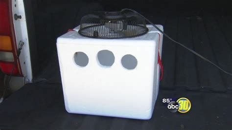 This is the coldest diy homemade, portable air conditioner. Homemade air-conditioner units go viral | abc30.com