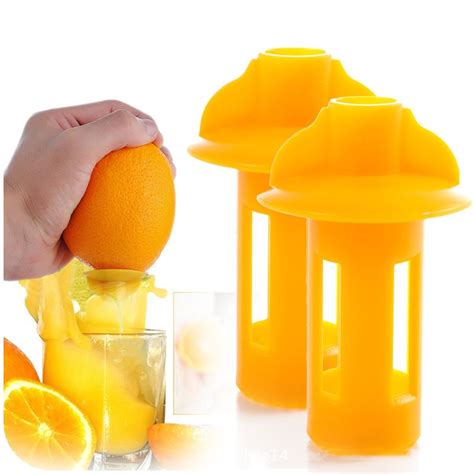 New Portable Mini Manual Hand Citrus Juicer Orange Plastic Squeezer