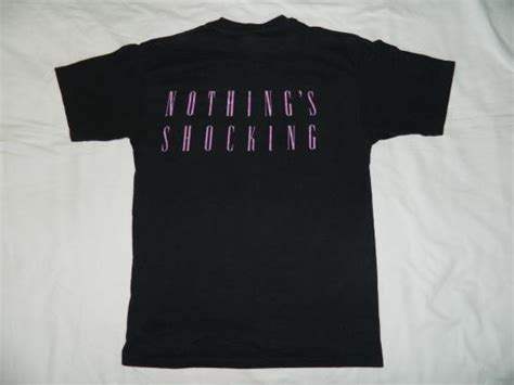 Vintage Janes Addiction 1988 Nothings Shocking Promo T Shirt Defunkd