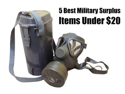 5 Best Military Surplus Items Under 20 Shtfpreparedness