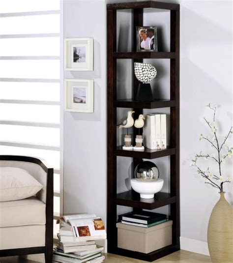 Turn your living room into an entertainment center. Designs for your self-made corner shelf - space-saving ...