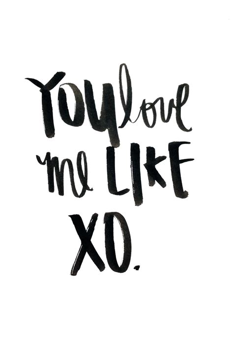 I Love You Like Xo You Love Me Like Xo Beyonce Lyrics John Mayer Lyrics Black India Ink