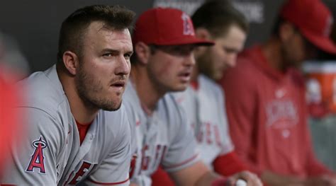 Angels Mike Trout Slumping Cant Hit Fastballs Sports Illustrated
