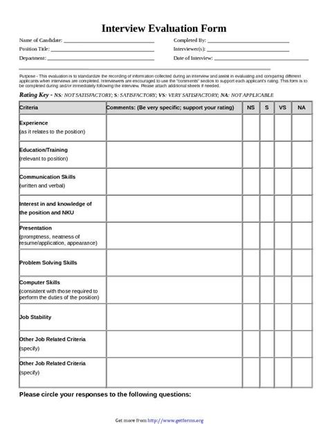 Sample Program Evaluation Form Download Evaluation Form For Free Pdf