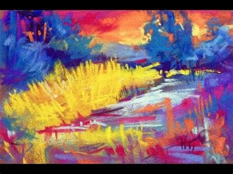 Soft Pastel Painting Demonstration "Evening game of ... The pastels offer an exceptionally soft, almost buttery consistency, which means they can also be mixed with each other.