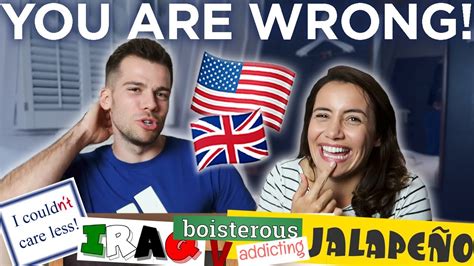 Things Americans Say Wrong 🇺🇸 Youtube