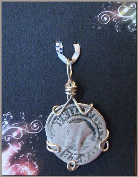 Jewelry By Tree Solid Silver Good Luck Charm Rare 1600s Prussian Coin