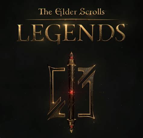 Artstation The Elder Scrolls Legends Logo