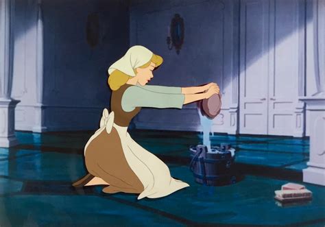 Animation Collection Original Production Animation Cel Of Cinderella From Cinderella 1950