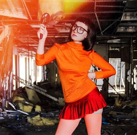 Scooby Doo Velma Outfit Halloween Costume Cosplay Made Etsy
