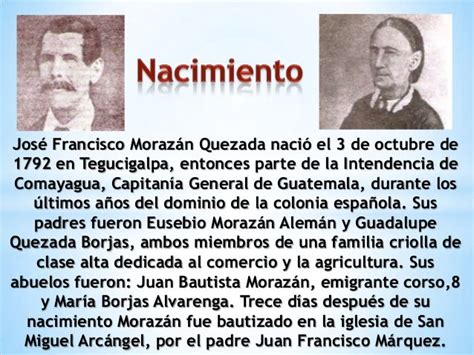 Biografia De Francisco Morazan