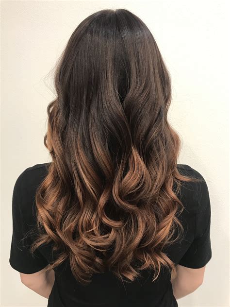 Caramel Balayage Professional Hair Color Hair Curly Hair Styles