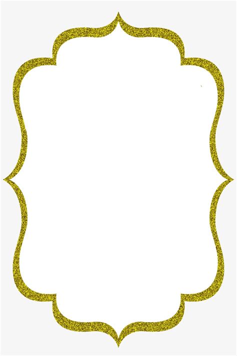 Gold Sparkles Png Download Gold Glitter Frame Png Free Transparent