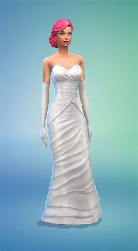 Get Inspired For The Sims 4 Wedding Dress Wedding Gal