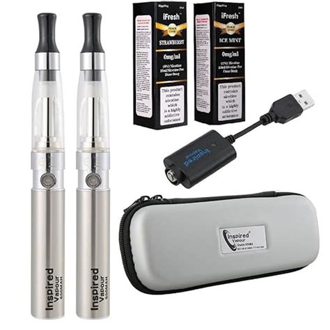 Healthier Inspired Living New Electronic Cigarette Vaporizer Pen Twin