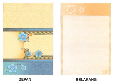 Cara Layout Dan Cetak Undangan Blangko