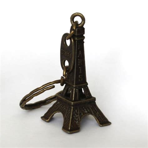 Eiffel Tower Keyrings Key Chains French Affair