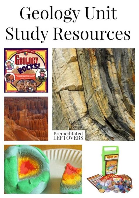 Geology Unit Study Resources