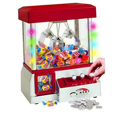 Electronic Claw Toy Grabber Machine With Led Lights