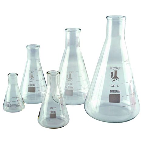 Erlenmeyer Flasks 5 Pieces Crime Scene Forensic Supply Store