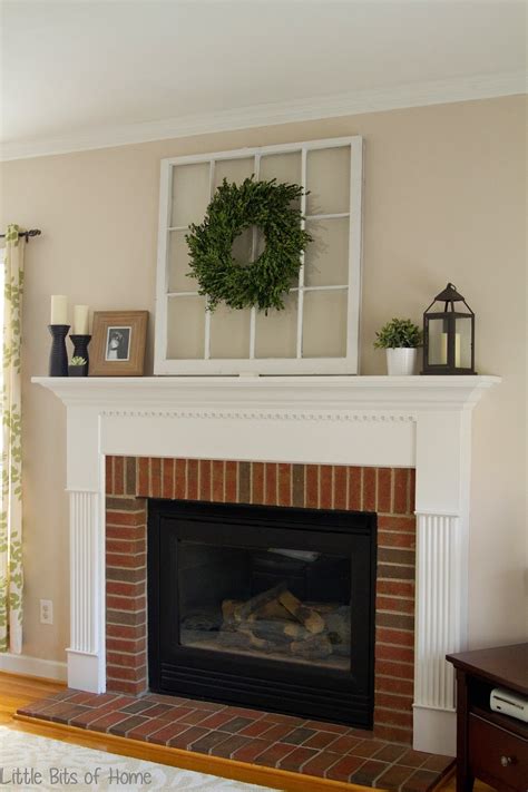 Smoke shelf—a shelf below the smoke chamber and behind the damper. Little Bits of Home: Everyday Fireplace Decor
