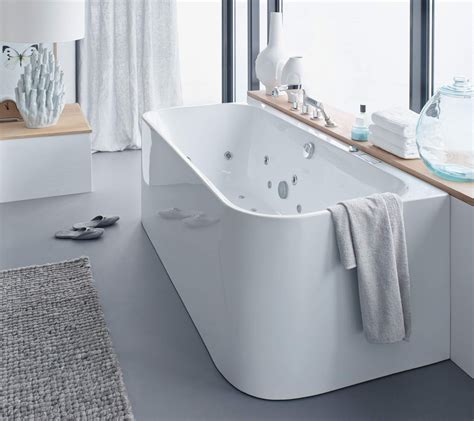 Duravit Happy D2 Back To Wall 1800 X 800mm Bath With Panel Jet System