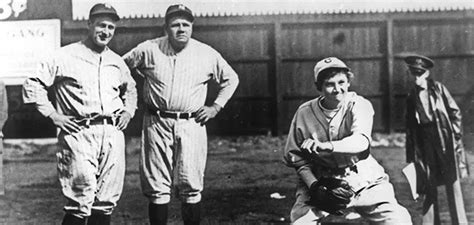 The Woman Who Maybe Struck Out Babe Ruth And Lou Gehrig Smithsonian