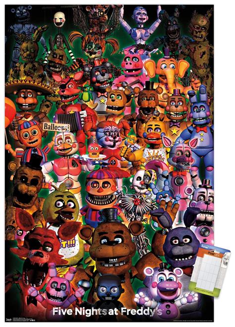 Buy Trends International Five Nights At Freddys Ultimate Group Wall