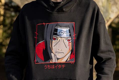 Itachi V3 Embroidered Hoodie