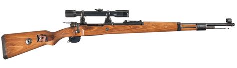 Exceptional World War Ii Nazi Mauser K98 Turret Sniper Rifle With Sling