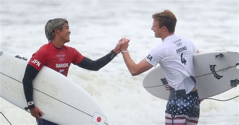 Us Olympic Surf Hopes Dashed As Kolohe Andino Crashes Out Of Mens Event