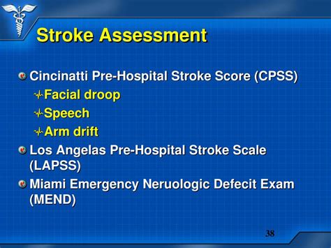 Ppt Assessment And Treatment Of The Stroke Patient Powerpoint
