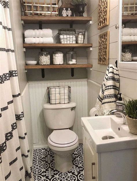 Modern And Rustic Remodel Ideas For The Small Bathroom Of Your